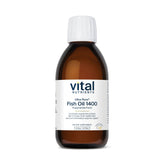 Vital Nutrients frasco frontal mostrando etiqueta clara y pureza