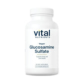 Vital Nutrients frasco frontal mostrando la etiqueta y beneficios veganos