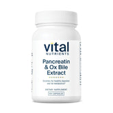 Vital Nutrients frente del empaque mostrando 60 cápsulas y ventaja de apoyo digestivo