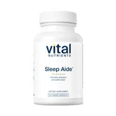 Vital Nutrients frasco frontal mostrando diseño y beneficio relajante