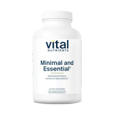 Vital Nutrients frasco frontal mostrando etiqueta clara y beneficios