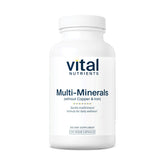 Vital Nutrients presentación frontal con cápsulas y beneficio claridad de ingredientes