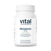 Vital Nutrients frasco frontal mostrando 60 cápsulas y marca clara