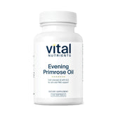 Vital Nutrients frasco delantero mostrando etiqueta y beneficio de pureza