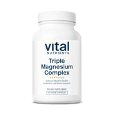 Vital Nutrients frasco frontal del Triple Magnesium Complex beneficiando la confianza en la pureza