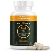 VITAL NUTRITIVE frasco frontal mostrando fórmula 4in1 y etiqueta clara