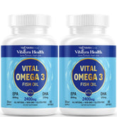 Vital NUTRITIVE frente del frasco mostrando etiqueta y dosis clara