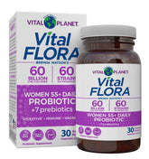 Vital Planet vista frontal del empaque mostrando beneficios y formato