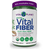 Vital Planet envase frontal mostrando etiqueta y beneficio de fibra
