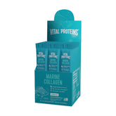 Vital Proteins frente de la caja mostrando stick packs y beneficios