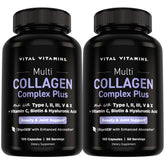 Vital Vitamins envase frontal mostrando el producto y beneficios visibles