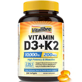 Vitalibre envase frontal mostrando 300 cápsulas beneficiando conveniencia