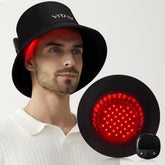 VITALY gorra frontal empaquetada mostrando diseño cómodo y portátil