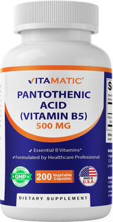 Vitamatic frasco delantero mostrando etiqueta y beneficios claramente