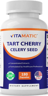 Vitamatic frasco frente mostrando etiqueta clara y beneficio de concentración