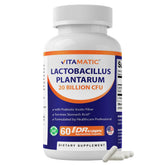 Vitamatic frasco frontal mostrando etiqueta clara y beneficio digestivo