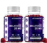 Vitamatic frasco frontal mostrando etiqueta clara y beneficios