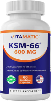 Vitamatic frente del envase mostrando diseño y dosis clara