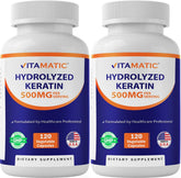 Vitamatic frente del envase mostrando nombre y cantidad, aporta confianza de marca