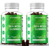 Vitamatic envase frontal mostrando 60 unidades y beneficio practicidad