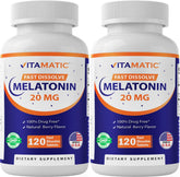 Vitamatic frontal del envase mostrando el pack y cantidad, transmite confianza