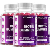 Vitamatic gomitas frontal mostrando envase y beneficio de conveniencia