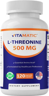Vitamatic vista frontal del envase que destaca pureza y 120 cápsulas