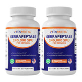 Vitamatic botella frontal mostrando etiqueta y beneficios clave