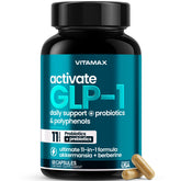 Vitamax frente del envase que muestra la fórmula y beneficios visibles