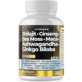Vitamax envase frontal mostrando marca y fórmula 16 en 1, transmite confianza