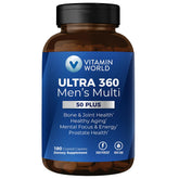 Vitamin World frontal del envase Ultra 360 con información clara y beneficio