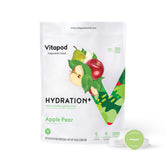 Vitapod empaque Manzana Pera mostrando 30 pods y beneficio conveniencia