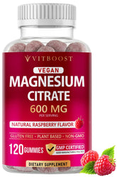 VITBOOST frasco frontal mostrando 120 gomitas y etiqueta clara