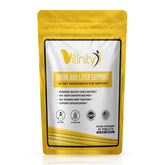 VITINITY empaque frontal mostrando producto y beneficio de apoyo a hábitos