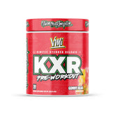 VMI Sports KXR frontal del bote mostrando sabor Gummy Bear y 30 servicios