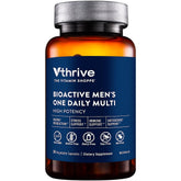Vthrive frontal del envase mostrando diseño y cantidad de cápsulas para conveniencia