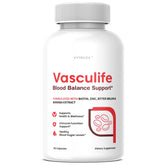 VYTRUZA frasco Vasculife vista frontal mostrando diseño y beneficio de circulación