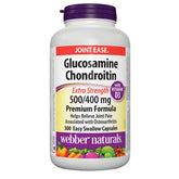 Webber Naturals frasco frontal con 300 cápsulas, empaque informativo y práctico
