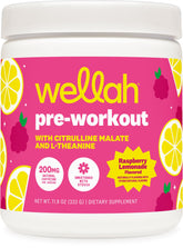 Wellah envase frontal sabor Raspberry Lemonade mostrando etiqueta clara y beneficios