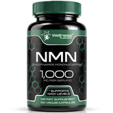 WELLNESS LABSRX envase frontal mostrando 120 cápsulas y beneficio de energía