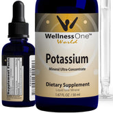 WellnessOne frasco frontal mostrando la botella y diseño, práctico y portátil