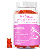Whoyun frente del envase mostrando 60 gomitas y beneficios claros