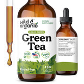 Wild & Organic frasco frontal mostrando etiqueta clara y capacidad