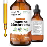 Wild & Organic frente del envase mostrando tamaño y diseño claro