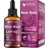 WILDFIELD HERBS botella frontal con gotero para apoyo circulatorio