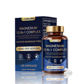 WOJJ frasco frontal mostrando 120 cápsulas y etiqueta clara para identificar beneficios