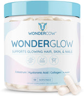 WONDERCOW envase frontal mostrando fórmula completa y beneficios visibles