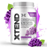 Xtend envase frontal Glacial Grape mostrando 90 servicios y beneficios