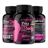 Xtra Body envase frontal que muestra presentación y beneficios visibles