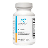 XYMOGEN B Activ frente del envase mostrando 90 cápsulas y pureza